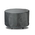 Shield 36 in. Round Fire Table Cover SH460454